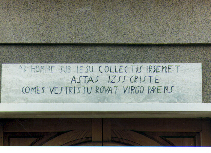 lapide - ambito salentino (sec. XVIII)