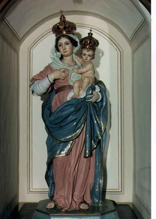 Madonna del latte, Madonna con Bambino (statua) - ambito salentino (primo quarto sec. XIX)