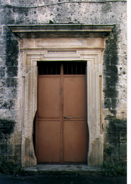 portale - ambito salentino (sec. XVIII)