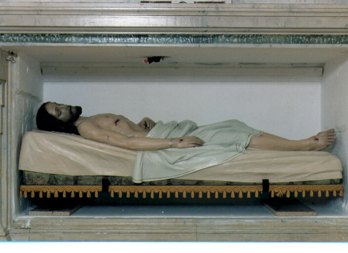 Cristo Morto (statua) - ambito italiano (primo quarto sec. XX)