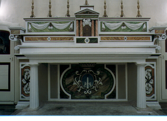altare maggiore - ambito salentino (sec. XIX)