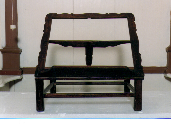 leggio - ambito salentino (seconda metà sec. XIX)