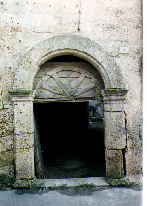 portale - ambito salentino (fine sec. XVIII)
