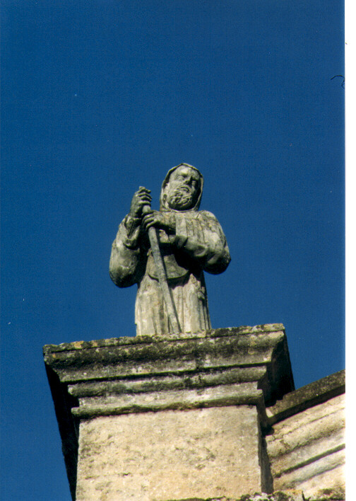 San Francesco di Paola (statua) - ambito salentino (prima metà sec. XVIII)