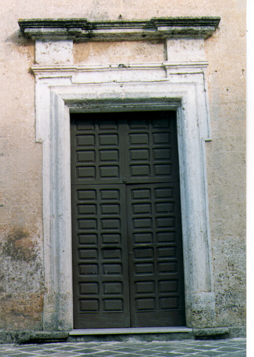 portale - ambito salentino (prima metà sec. XVIII)