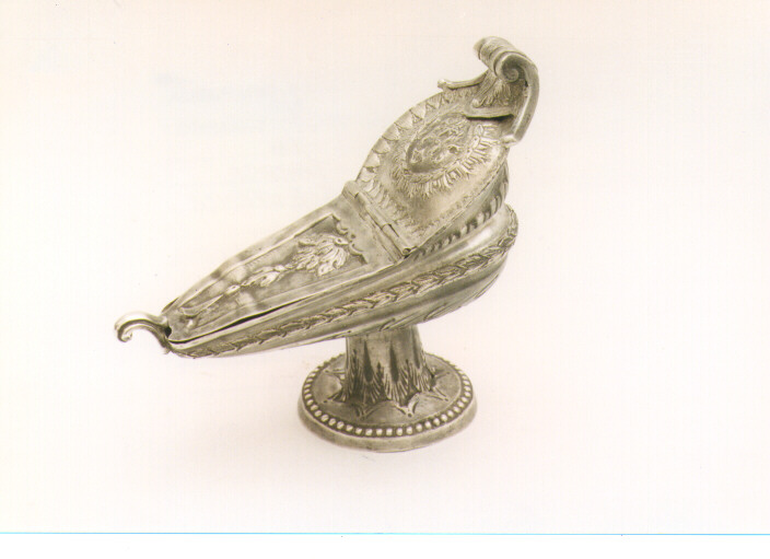 navicella portaincenso - ambito Italia meridionale (prima metà sec. XIX)