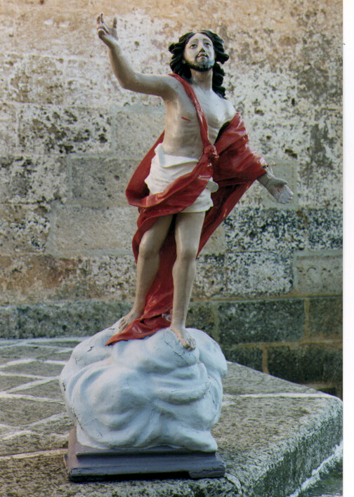 Cristo Risorto (statua) - ambito salentino (fine/inizio secc. XVIII/ XIX)