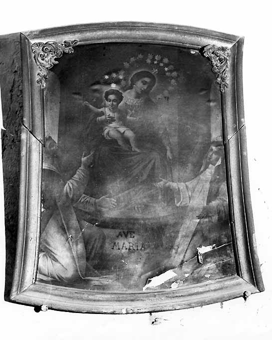 Madonna del Rosario (disegno) - ambito barese (sec. XX)