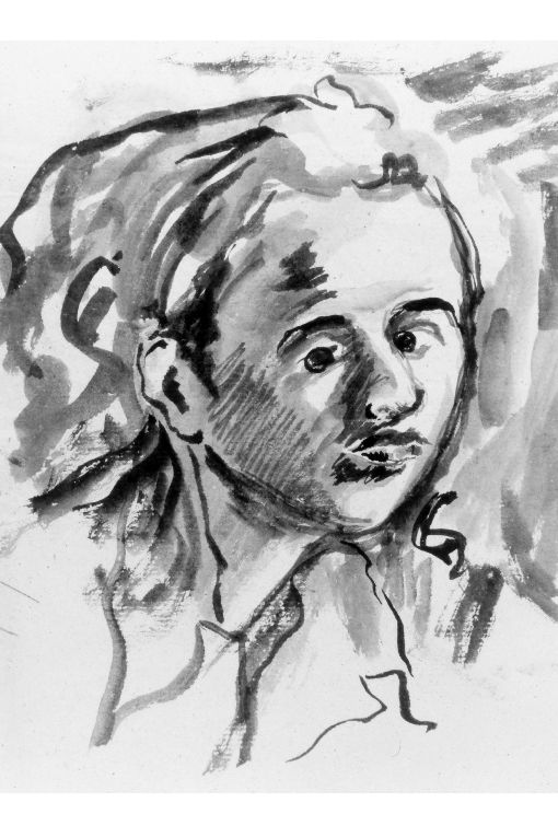 Ritratto (disegno) di Barbieri Carlo (sec. XX)