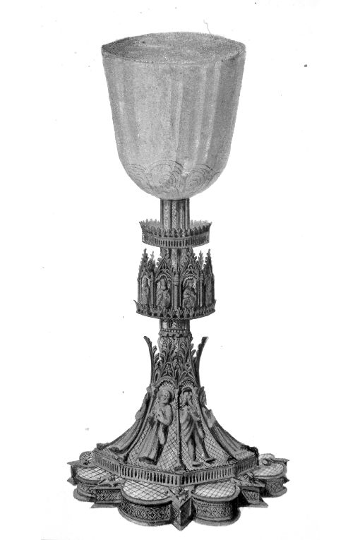 Calice di Raimondello, Calice (disegno) di Cavoti Pietro (seconda metà sec. XIX)