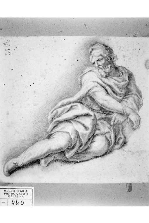 San Pietro (?) (disegno) - ambito Italia meridionale (seconda metà sec. XIX)