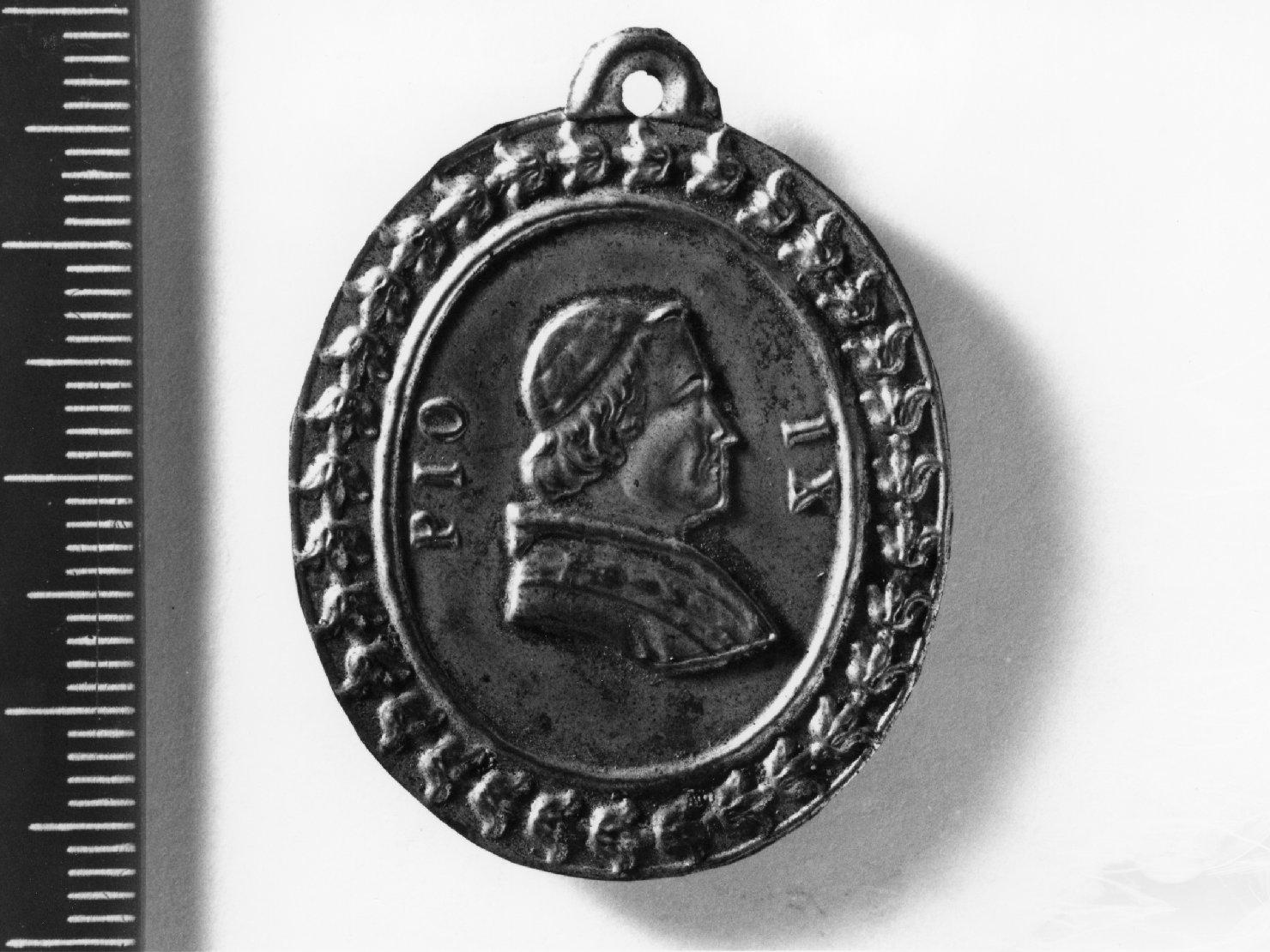 medaglia uniface (sec. XIX)