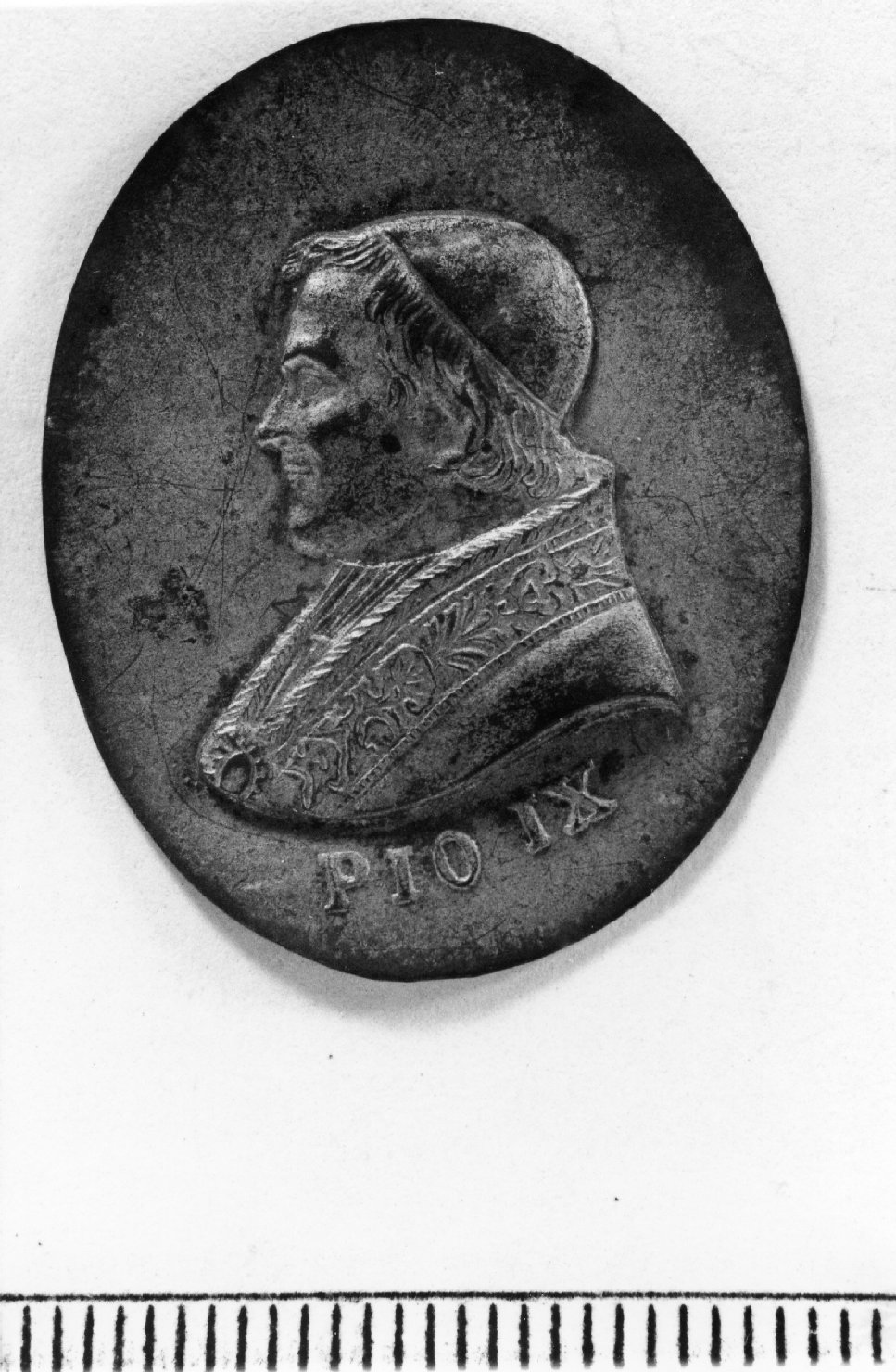 medaglia uniface (sec. XIX)