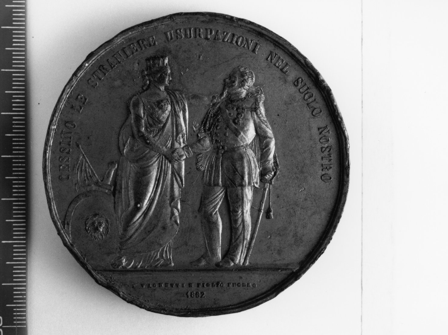 medaglia di Vagnetti Giovanni (e aiuti) (sec. XIX)