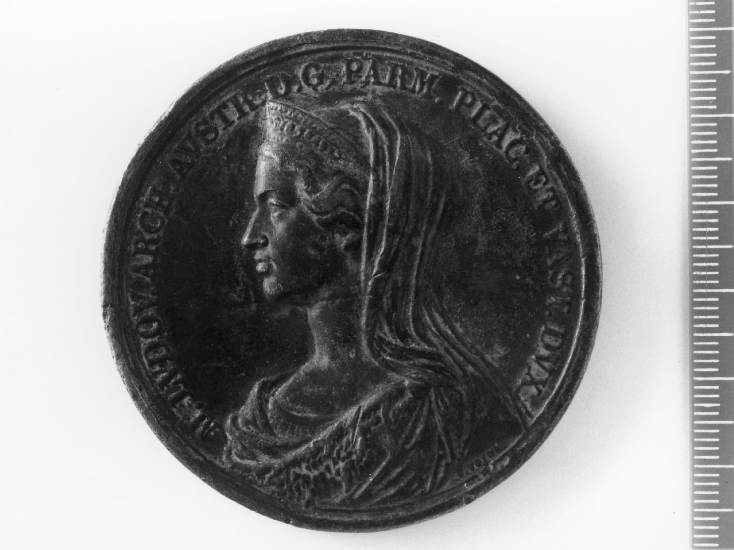 medaglia uniface di Voiot C (sec. XIX)