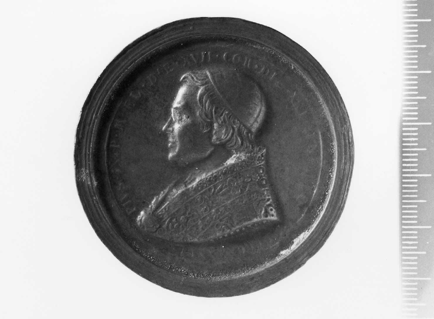 medaglia uniface di Speranza Filippo (sec. XIX)