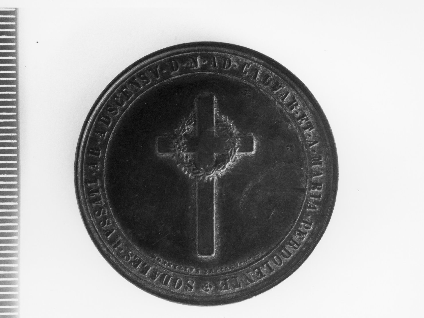 medaglia di Zaccagnini Bonfiglio (sec. XIX)