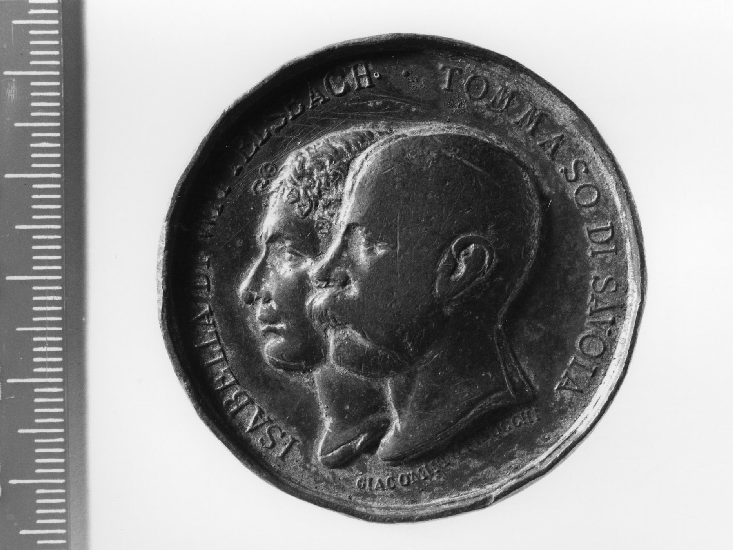 medaglia di Giacomini, Finocchi (sec. XIX)