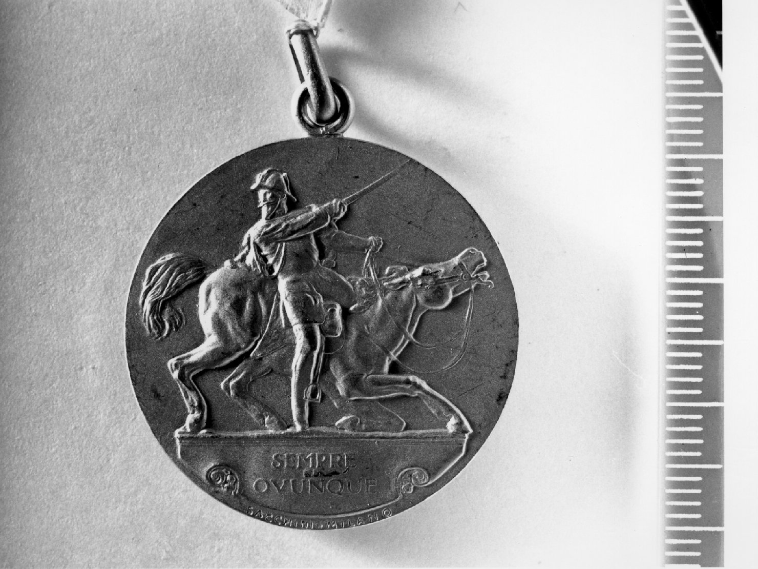 medaglia di Sacchini Emilio (sec. XX)