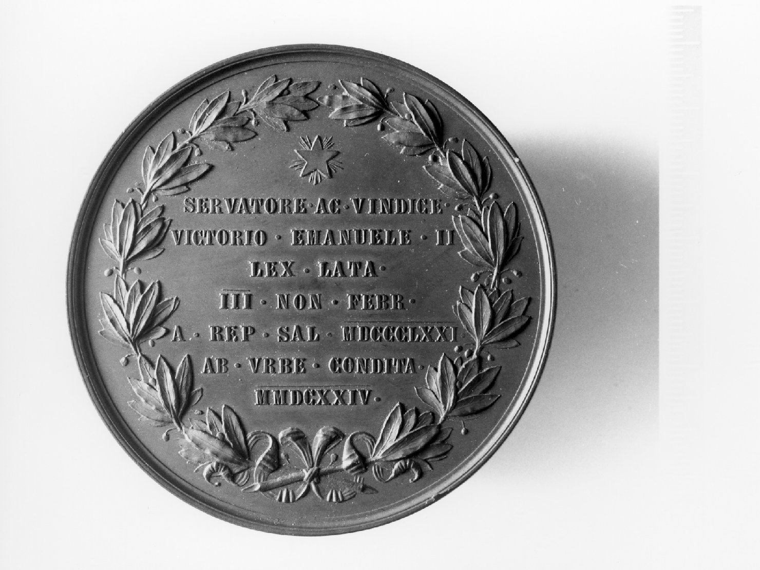 medaglia di Moscetti Carlo (sec. XIX)