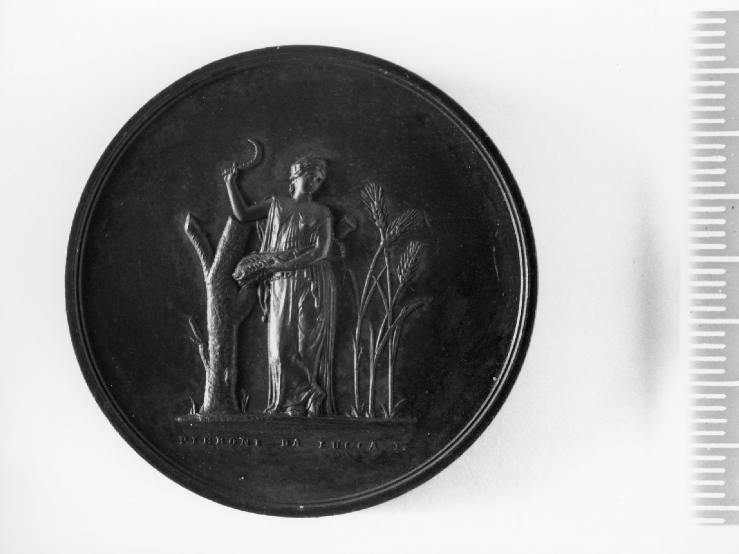 medaglia di Pieroni Adolfo (sec. XIX)