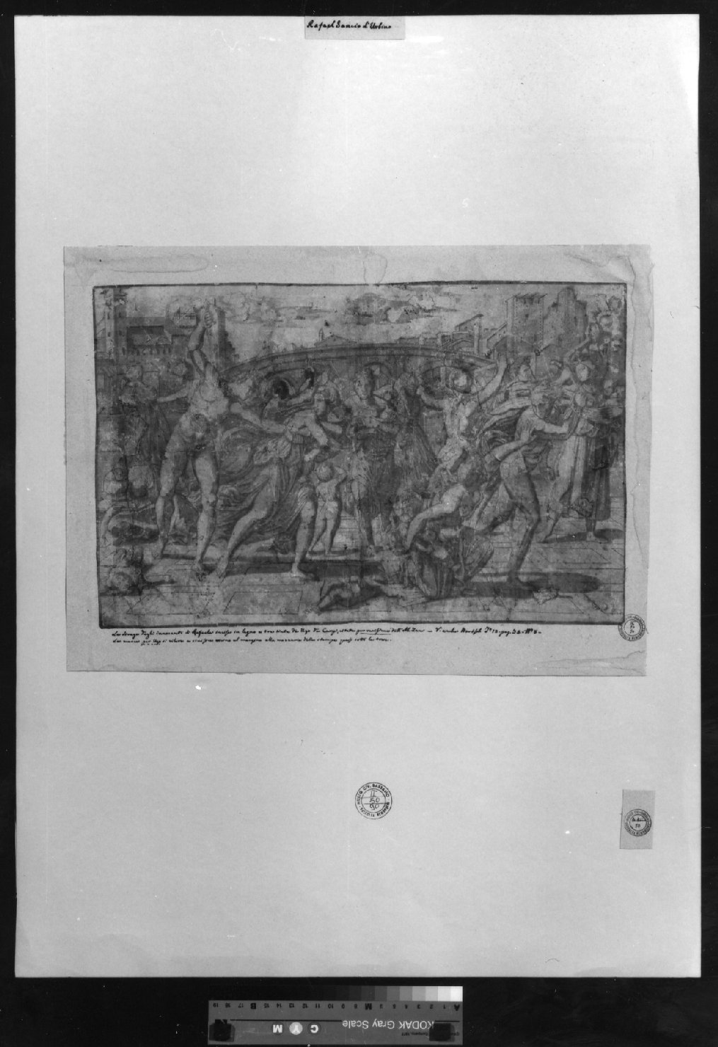 cartone di supporto - ambito italiano (secc. XVIII/ XIX)