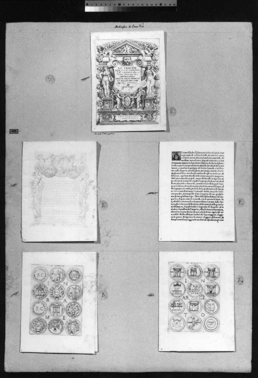 cartone di supporto - ambito italiano (secc. XVIII/ XIX)