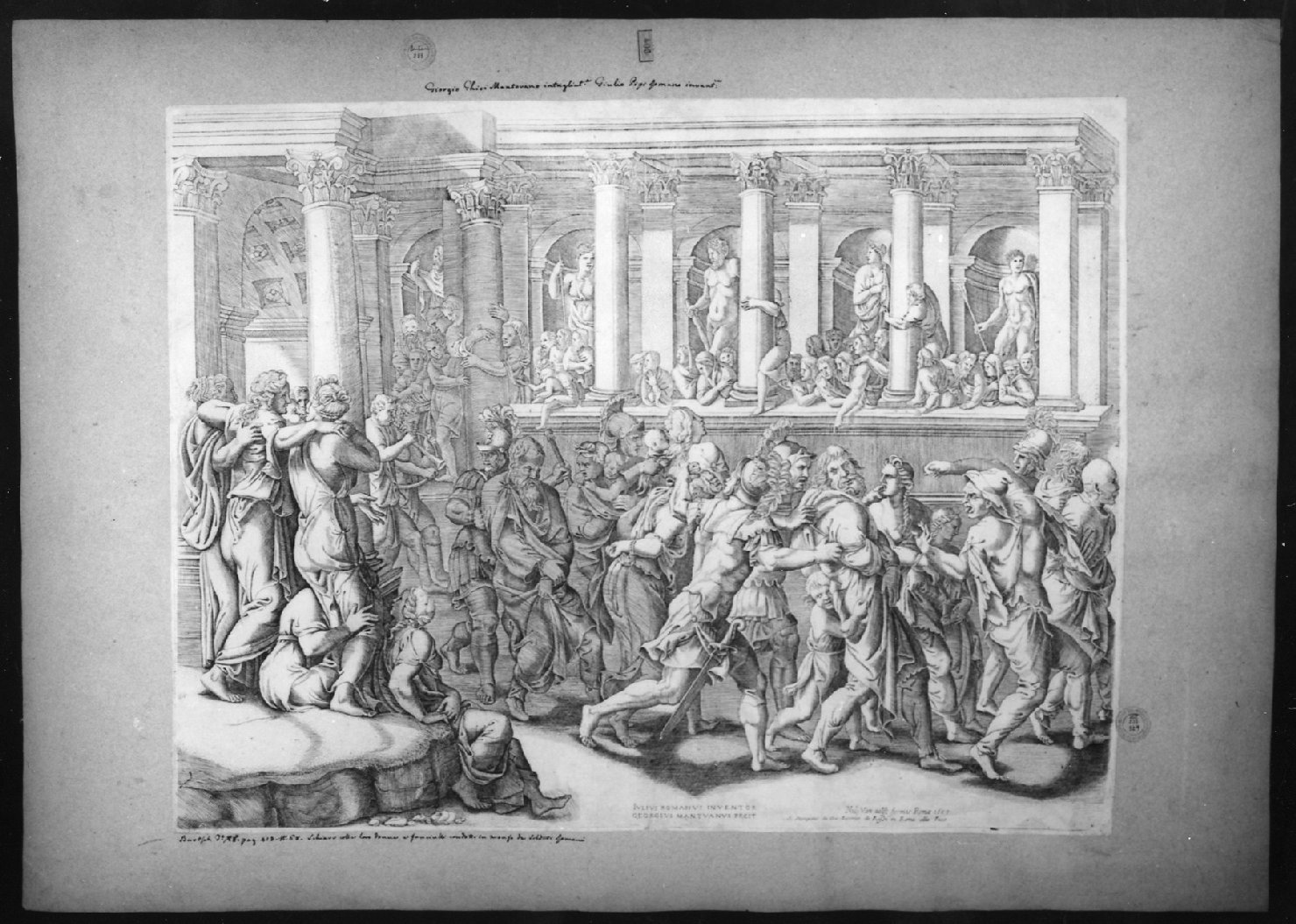 cartone di supporto - ambito italiano (secc. XVIII/ XIX)