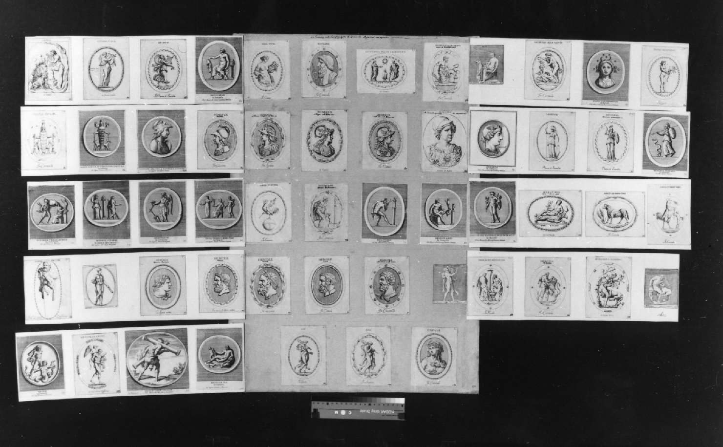 cartone di supporto - ambito italiano (secc. XVIII/ XIX)