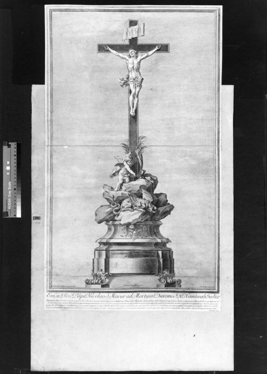 cartone di supporto - ambito italiano (secc. XVIII/ XIX)