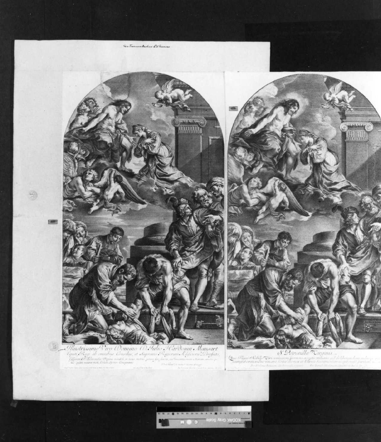 cartone di supporto - ambito italiano (secc. XVIII/ XIX)