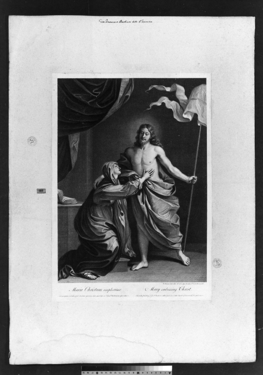 cartone di supporto - ambito italiano (secc. XVIII/ XIX)