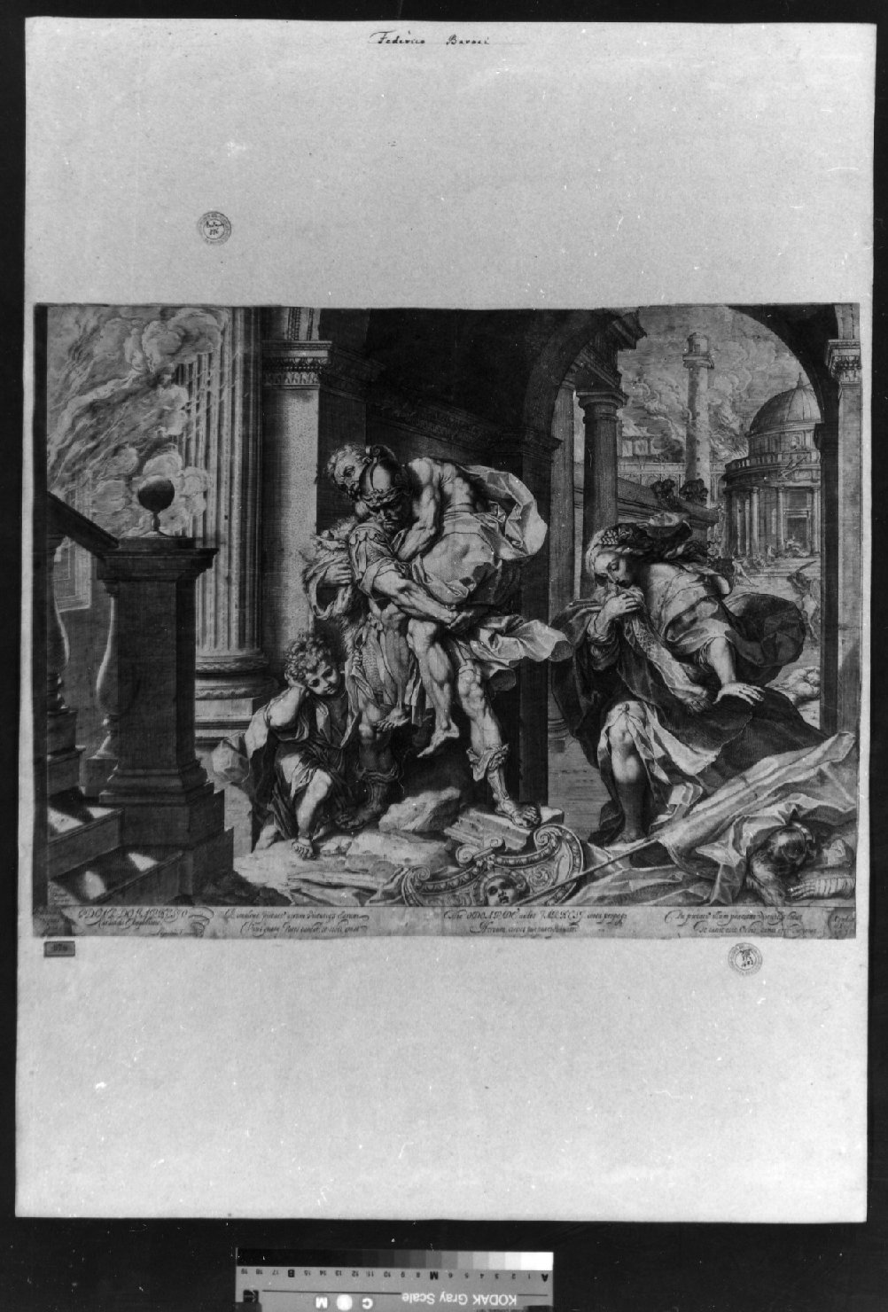 cartone di supporto - ambito italiano (secc. XVIII/ XIX)