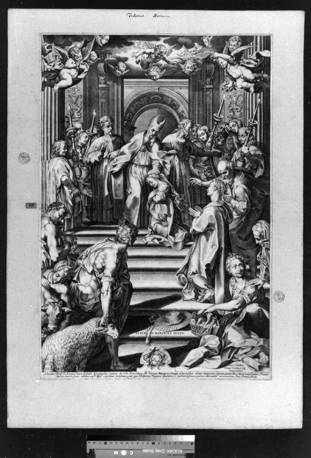 cartone di supporto - ambito italiano (secc. XVIII/ XIX)