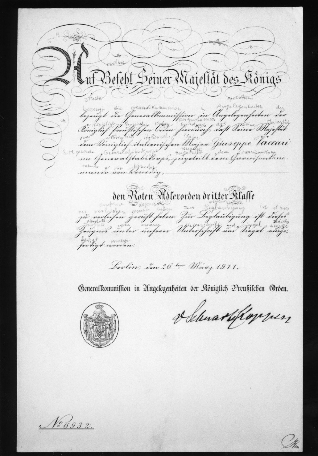 diploma - ambito tedesco (sec. XX)