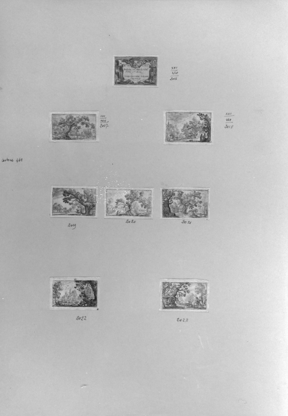cartone di supporto - ambito italiano (secc. XVIII/ XIX)