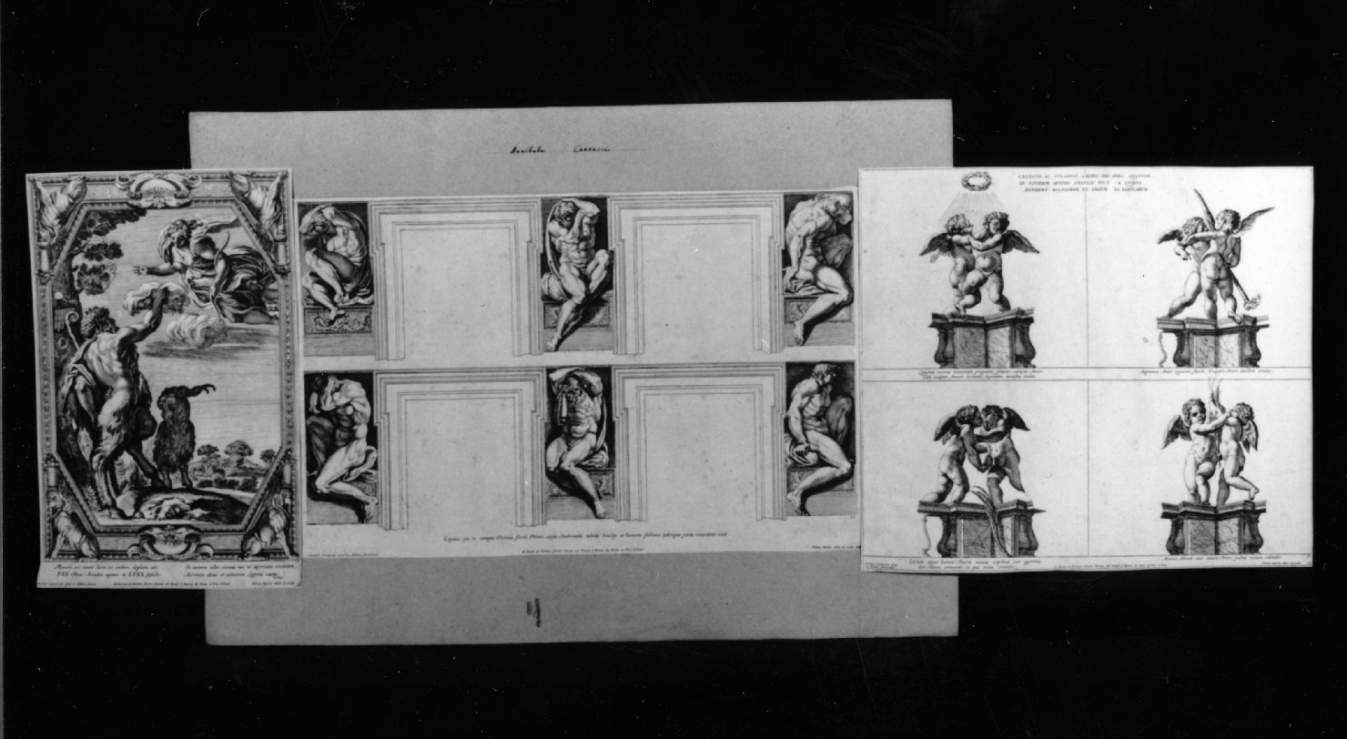 cartone di supporto - ambito italiano (secc. XVIII/ XIX)