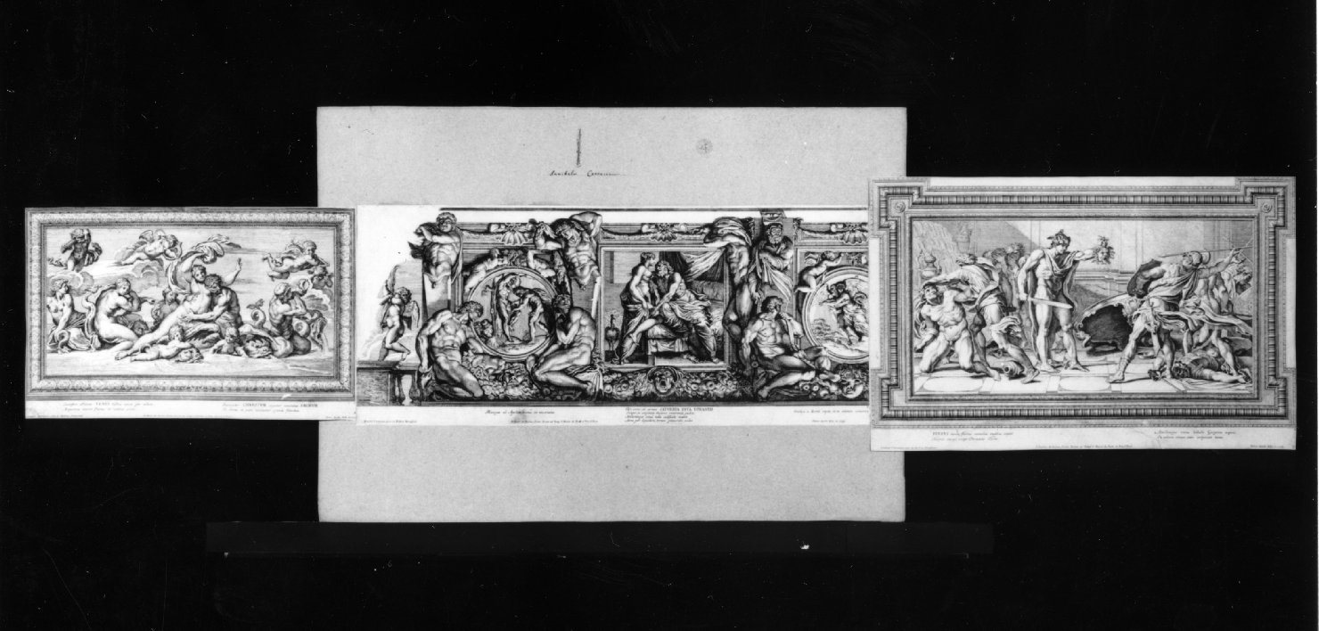 cartone di supporto - ambito italiano (secc. XVIII/ XIX)