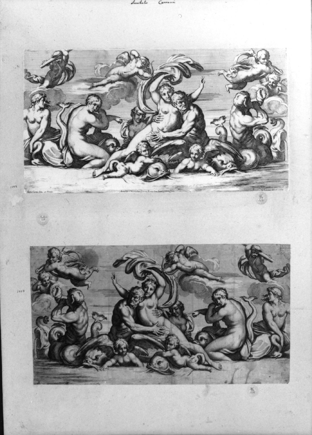 cartone di supporto - ambito italiano (secc. XVIII/ XIX)