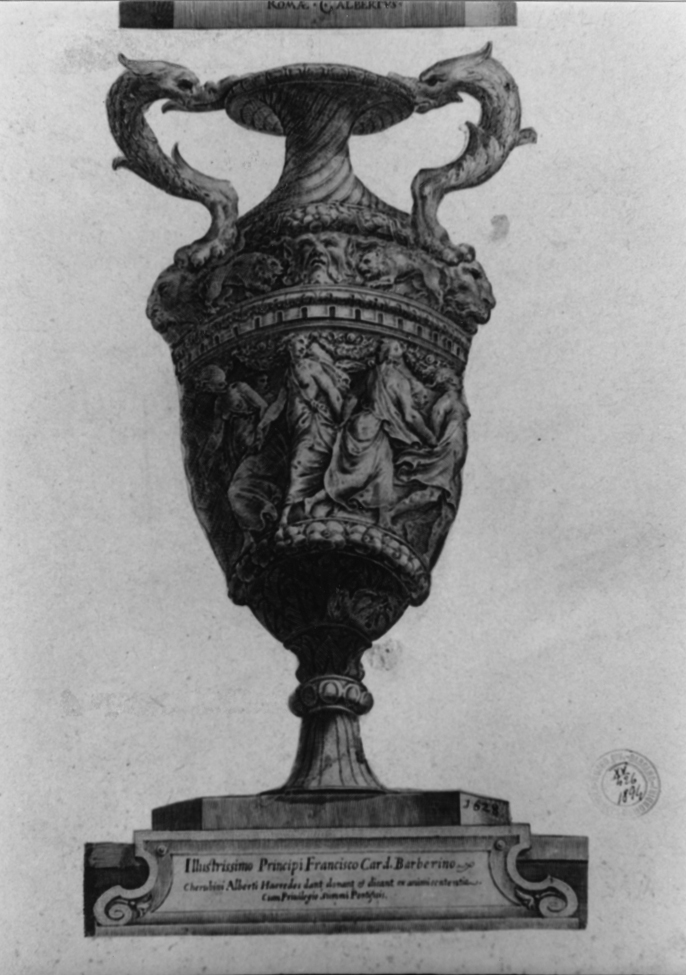 vasi (stampa smarginata, serie) di Alberti Cherubino (bottega), Polidoro da Caravaggio (sec. XVII)