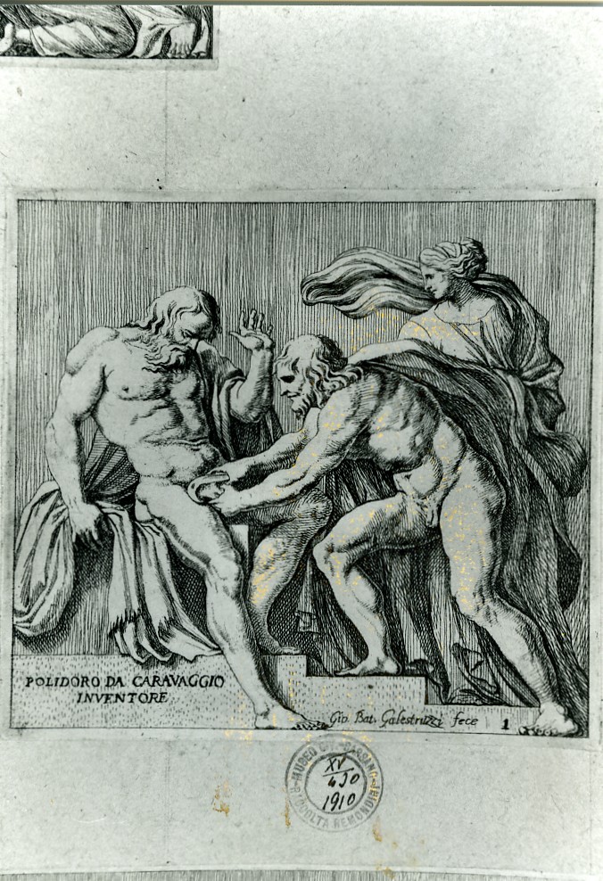 scene storiche (stampa, serie) di Polidoro da Caravaggio, Galestruzzi Giovan Battista (sec. XVII)
