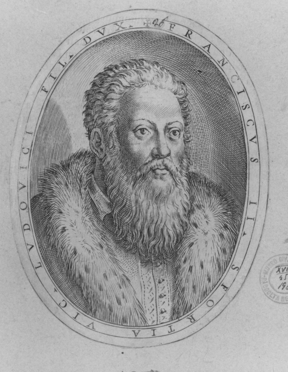ritratto d'uomo (stampa, serie) di Carracci Agostino, Campi Antonio (sec. XVI)
