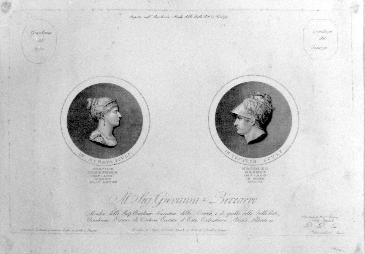 ritratti (stampa) di Zuliani Felice, Beltrami Giovanni Battista (sec. XIX)