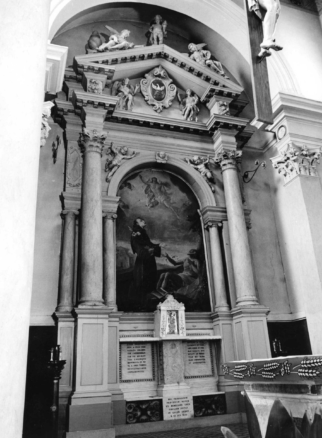 altare maggiore - ambito veneto (secc. XVIII/ XX)