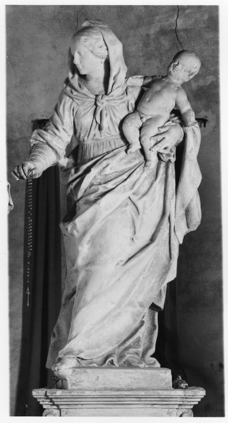 Madonna del Rosario (statua) di Marinali Orazio (fine/inizio secc. XVII/ XVIII)