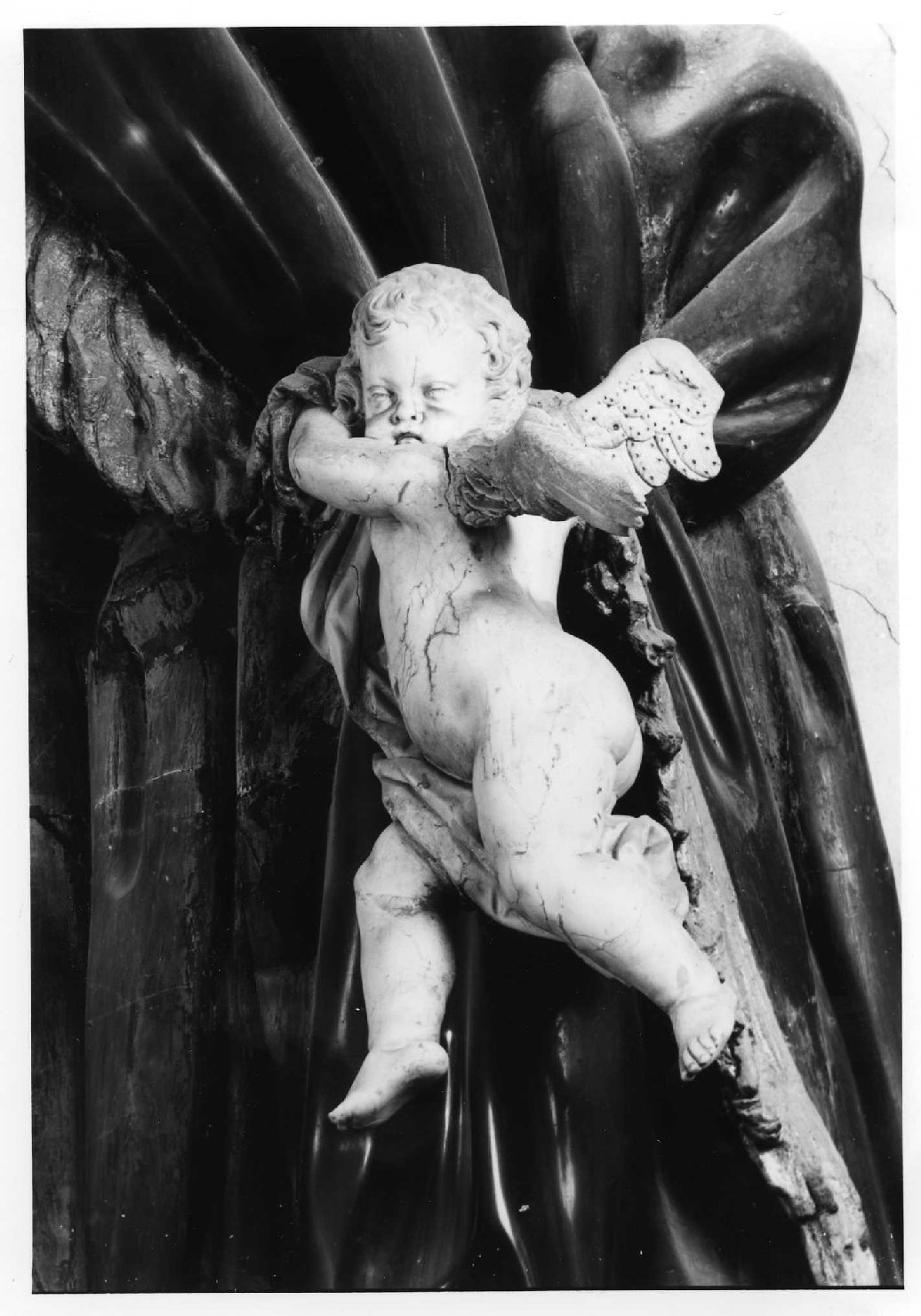 angioletto (scultura, elemento d'insieme) di Marinali Orazio (sec. XVII)