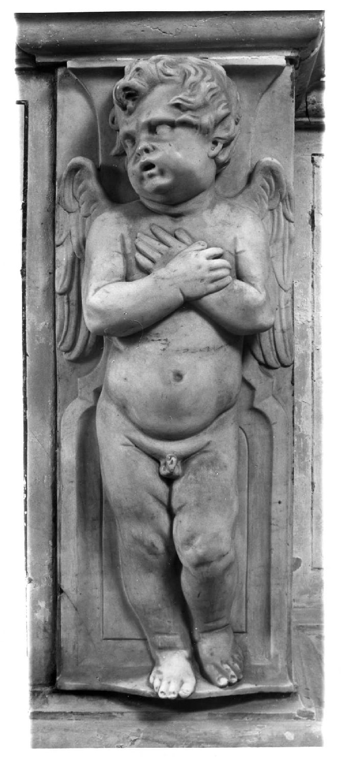 angioletto (scultura, elemento d'insieme) di Marinali Orazio (sec. XVII)