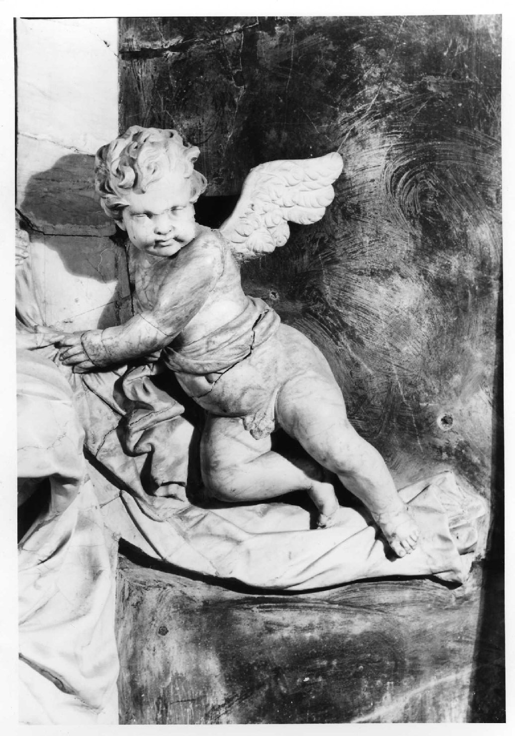 angioletto (scultura, elemento d'insieme) di Marinali Orazio (sec. XVII)