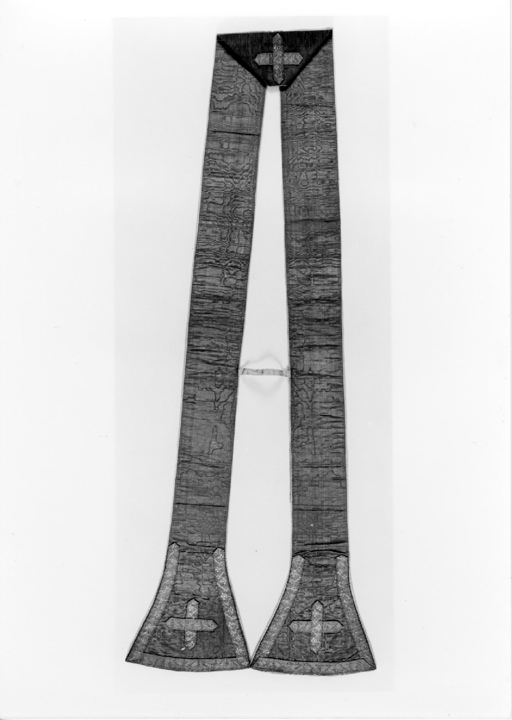 stola, elemento d'insieme - manifattura italiana (secc. XVIII/ XIX)