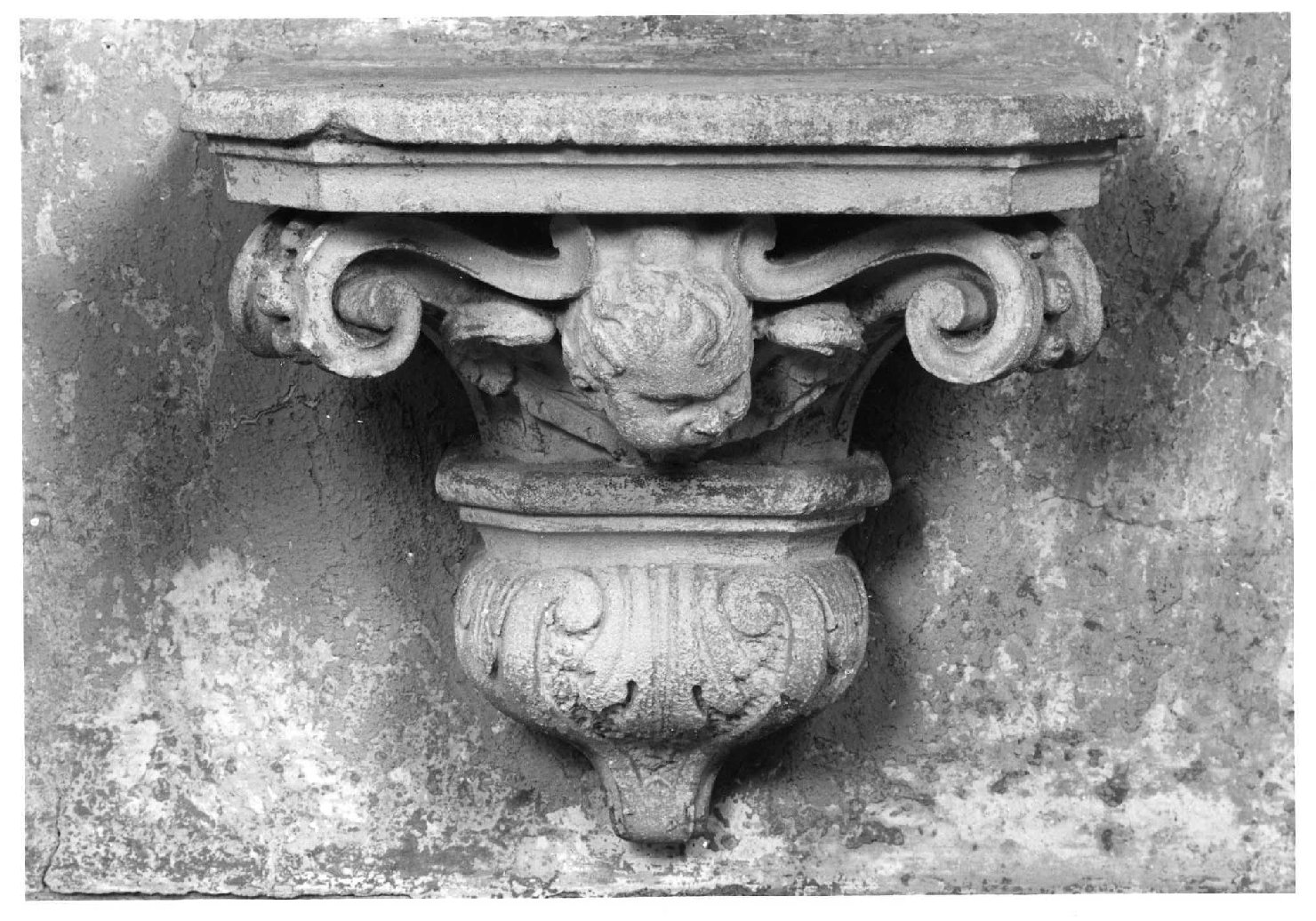 mensola - ambito vicentino (inizio sec. XVIII)